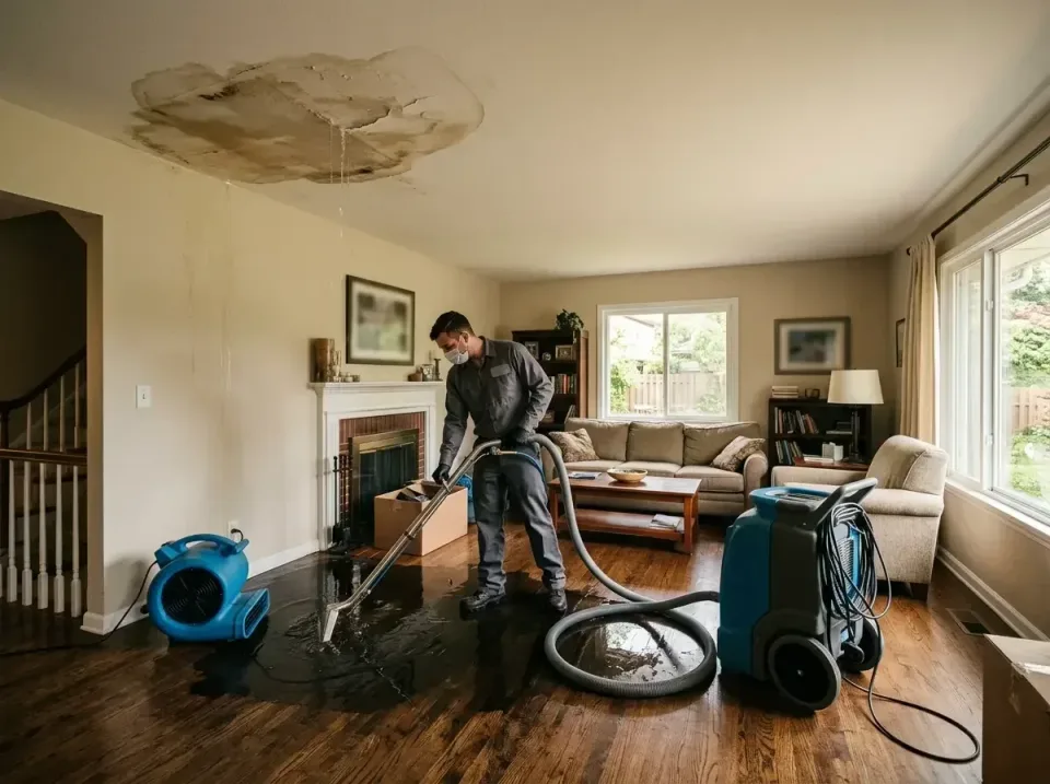 attic-pipe-burst-ceiling-drip-008 — frequently asked questions, Water Damage Restoration & Carpet Care in Hilltop, SC